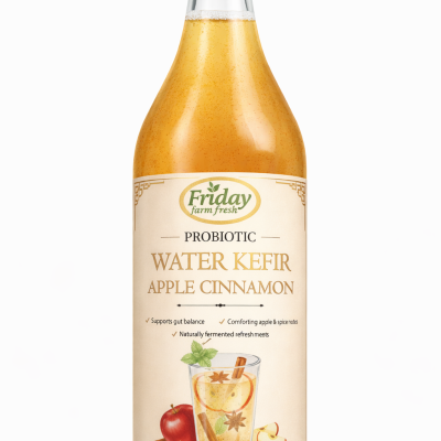 Water Kefir – Apple Cinnamon
